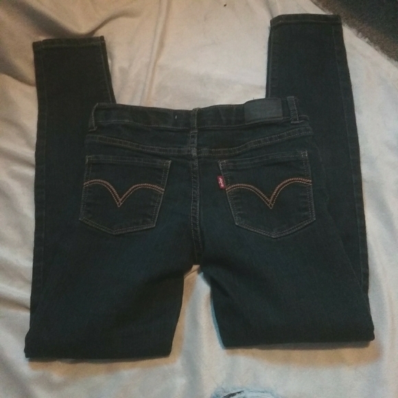 GIRLS LEVI'S Jeans and Long Sleeve Top - Picture 9 of 13